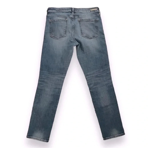 Pilcro Anthropologie Stet Distressed Slim Leg Ankle Length Jeans Women’s Size 29 - Picture 7 of 12